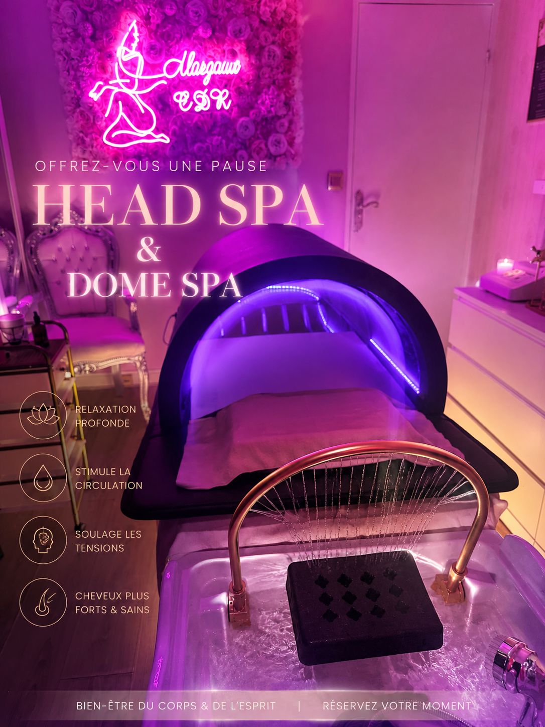 L'atelier Margaux CDR — Head Spa & Dôme Spa